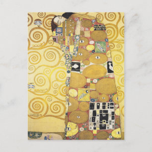 Gustav Klimt - The Hug - Classic Artwork Postcard