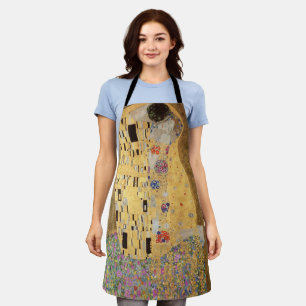 Gustav Klimt   The Kiss, 1907-08 Apron