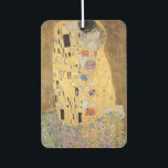 Gustav Klimt | The Kiss, 1907-08 Car Air Freshener<br><div class="desc">The Kiss,  1907-08 | by Gustav Klimt | Art Location: Osterreichische Galerie Belvedere,  Vienna,  Austria | Austrian Artist | Image Collection Number: XAM601</div>