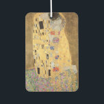 Gustav Klimt | The Kiss, 1907-08 Car Air Freshener<br><div class="desc">The Kiss,  1907-08 | by Gustav Klimt | Art Location: Osterreichische Galerie Belvedere,  Vienna,  Austria | Austrian Artist | Image Collection Number: XAM601</div>