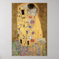 Gustav Klimt | The Kiss, 1907-08