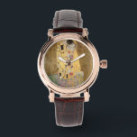 Gustav Klimt | The Kiss, 1907-08 Watch<br><div class="desc">The Kiss,  1907-08 | by Gustav Klimt | Art Location: Osterreichische Galerie Belvedere,  Vienna,  Austria | Austrian Artist | Image Collection Number: XAM601</div>