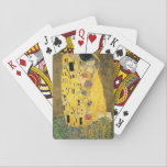 GUSTAV KLIMT - The kiss 1907 Playing Cards<br><div class="desc">GUSTAV KLIMT - The kiss 1907
Oil and gold foil on canvas</div>