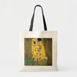 GUSTAV KLIMT - The kiss 1907 Tote Bag<br><div class="desc">GUSTAV KLIMT - The kiss 1907
Oil and gold foil on canvas</div>