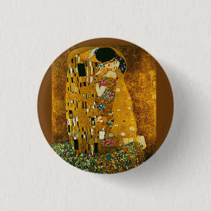 Gustav Klimt The Kiss 3 Cm Round Badge