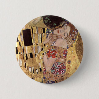 Gustav Klimt ~ the Kiss 6 Cm Round Badge