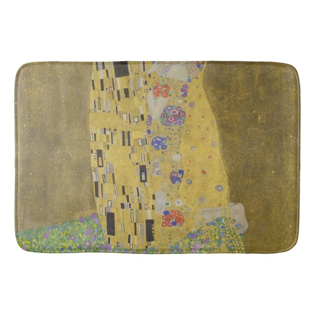 Gustav Klimt The Kiss Bath Mat (Front)