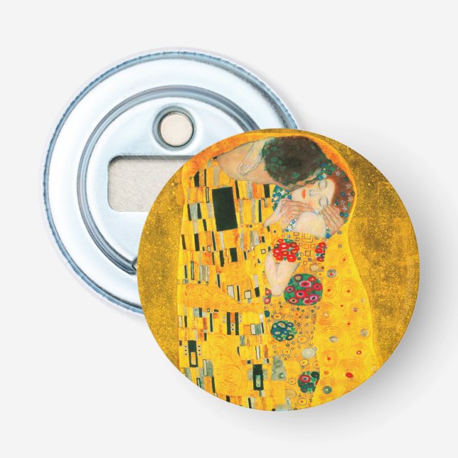Gustav Klimt The Kiss Bottle Opener (Front)