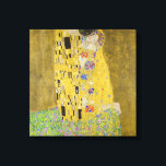 Gustav Klimt - The Kiss Canvas Print<br><div class="desc">The Kiss / Der Kuss - Gustav Klimt in 1907-1908</div>