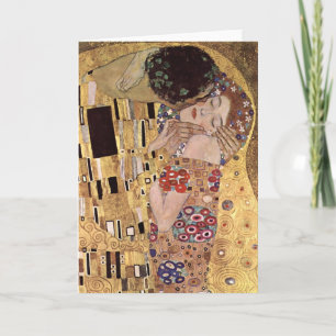 Gustav Klimt ~ the Kiss Card