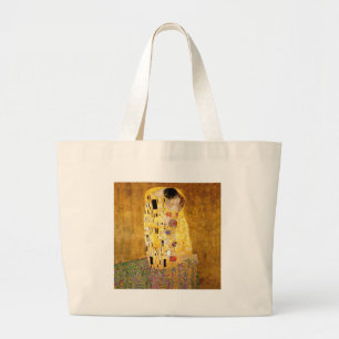Gustav Klimt The Kiss Classic Large Tote Bag