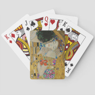 Gustav Klimt The Kiss Classic Painting Playing Cards