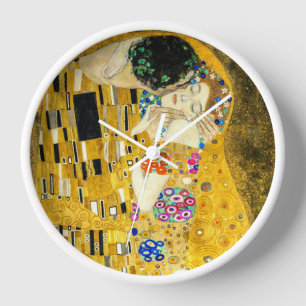 Gustav Klimt - The Kiss Clock