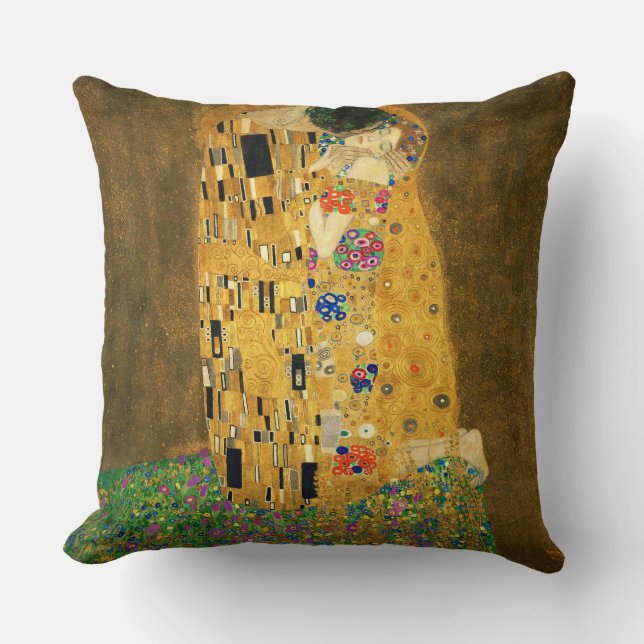 Gustav Klimt , The Kiss Cushion (Front)