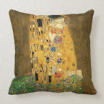 Gustav Klimt , The Kiss Cushion<br><div class="desc">I made this product for those who like Gustav Klimt.</div>
