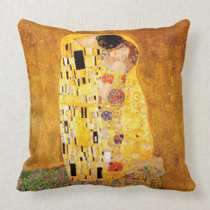Gustav Klimt "The Kiss" Cushion