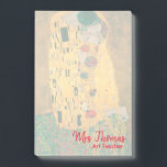 Gustav Klimt The Kiss Customised Post-it Notes 4x6<br><div class="desc">The Kiss Post-it Notes are perfect for art teachers or anyone who appreciates art! Text can be customised with your name and profession.
The Kiss was painted by Gustav Klimt between 1907-08.</div>