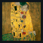 Gustav Klimt // The Kiss // Der Kuss Poster<br><div class="desc">The famous work of Gustav Klimt.</div>