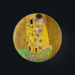 Gustav Klimt The Kiss Fine Art 3 Cm Round Badge<br><div class="desc">Gustav Klimt The Kiss Fine Art Button</div>