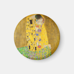 Gustav Klimt The Kiss Fine Art Magnet