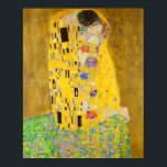 Gustav Klimt The Kiss Fine Art Poster<br><div class="desc">Gustav Klimt The Kiss Fine Art Poster</div>