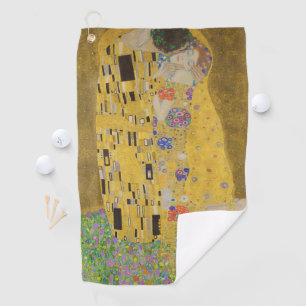 Gustav Klimt The Kiss Golf Towel
