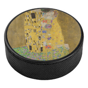 Gustav Klimt The Kiss Hockey Puck