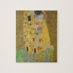 Gustav Klimt "The Kiss" Jigsaw Puzzle<br><div class="desc">Gustav Klimt 's masterpiece: "The Kiss". “The Kiss, ” created by the Austrian painter Gustav Klimt. It’s considered to be his most famous work. He painted it between the years 1907 and 1908, which were the highpoint of his “Golden Period, ” when he painted a number of works utilising gold...</div>