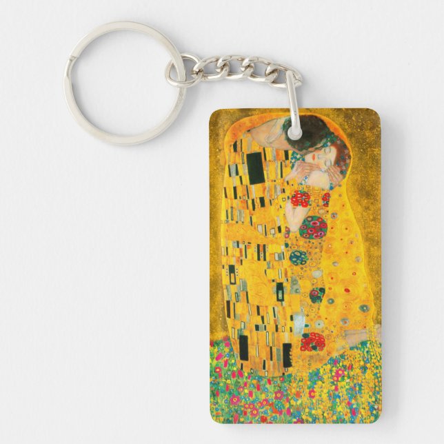 Gustav Klimt The Kiss Key Ring (Front)