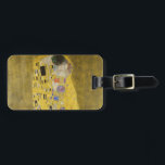 Gustav Klimt - The Kiss Luggage Tag<br><div class="desc">The Kiss / Der Kuss - Gustav Klimt in 1907-1908</div>