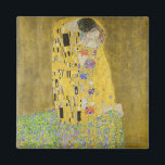 Gustav Klimt - The Kiss Magnet<br><div class="desc">The Kiss / Der Kuss - Gustav Klimt in 1907-1908</div>
