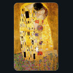 Gustav Klimt The Kiss Magnet<br><div class="desc">Gustav Klimt The Kiss magnet. Artwork oil paint on canvas from 1907-1908. The Kiss is Gustav Klimt’s best-known painting,  a beautiful work representing the height of his golden period. A perfect gift for lovers of Austrian symbolism,  Gustav Klimt,  and fine art.</div>