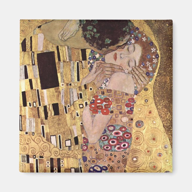 Gustav Klimt ~ the Kiss Magnet (Front)