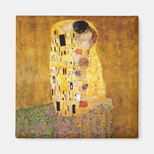 Gustav Klimt The Kiss Magnet (Front)