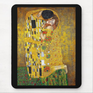 Gustav Klimt , "The Kiss" Mouse Pad