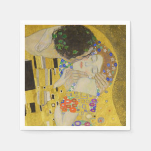 Gustav Klimt - The Kiss Napkin