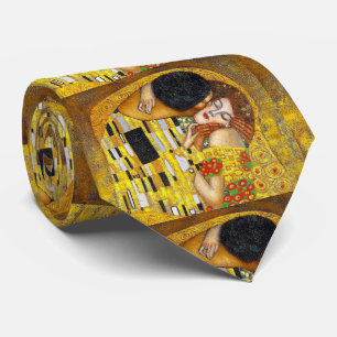 Gustav Klimt ,"The Kiss Necktie