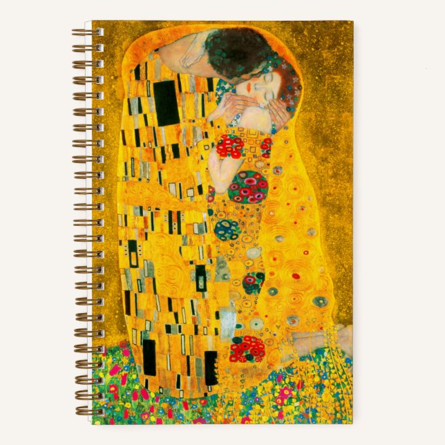 Gustav Klimt The Kiss Notebook (Front)