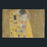 Gustav Klimt The Kiss Pillowcase<br><div class="desc">The Kiss is the most iconic and famous painting by Gustav Klimt. It's a beautiful golden painting of a couple deeply in love sharing a romantic moment of a passionate kiss. Get your high quality gift ideas and wonderful products featuring this wonderful masterpiece. Check out our store fore more Klimt...</div>