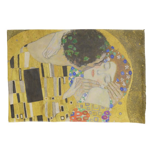 Gustav Klimt - The Kiss Pillowcase (Front)
