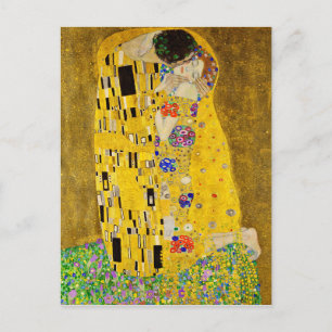 Gustav Klimt - The Kiss Postcard