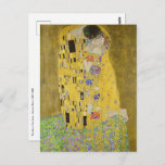 Gustav Klimt - The Kiss Postcard<br><div class="desc">The Kiss / Der Kuss - Gustav Klimt in 1907-1908</div>