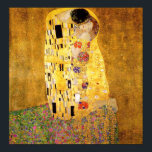 Gustav Klimt The Kiss Poster<br><div class="desc">Gustav Klimt The Kiss poster. Artwork oil paint on canvas from 1907-1908. The Kiss is Gustav Klimt’s best-known painting,  a beautiful work representing the height of his golden period. A perfect gift for lovers of Austrian symbolism,  Gustav Klimt,  and fine art.</div>