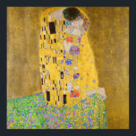 Gustav Klimt The Kiss Restored Vibrant Colour Poster<br><div class="desc">Looking for vibrant Klimt posters? We're happy to offer this digitally restored print of Gustav Klimt's seminal painting The Kiss, one of the most romantic images throughout art history. The Kiss (Lovers) was painted by the Austrian Symbolist painter Gustav Klimt between 1907 and 1908, the highpoint of his "Golden Period",...</div>