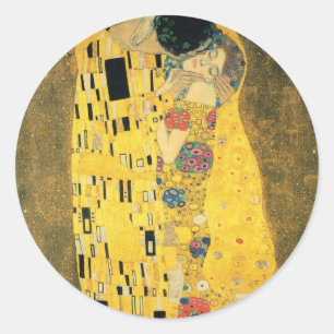 GUSTAV KLIMT "THE KISS" ROUND ENVELOPE SEAL