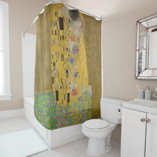 Gustav Klimt The Kiss Shower Curtain