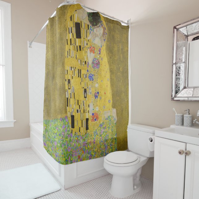 Gustav Klimt - The Kiss Shower Curtain (In Situ)