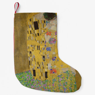 Gustav Klimt The Kiss Small Christmas Stocking