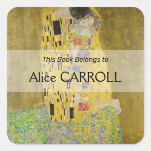 Gustav Klimt - The Kiss Square Sticker