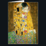 Gustav Klimt The Kiss Vintage Art Nouveau Painting<br><div class="desc">Gustav Klimt The Kiss Vintage Art Nouveau Painting The Kiss (In German: Der Kuss) was painted by the Austrian Symbolist painter Gustav Klimt between 1907 and 1908, the highpoint of his Golden Period, when he painted a number of works in a similar gilded style. The painting is widely considered a...</div>